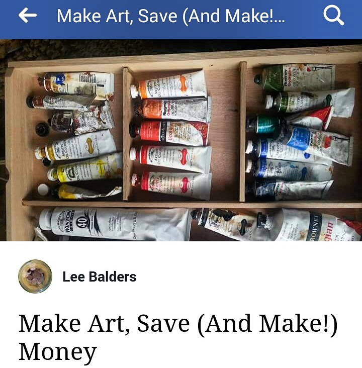 Art and money Facebook group