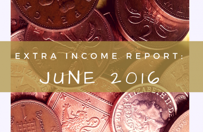 My extra income report for June 2016. See what we've made on the side this month.