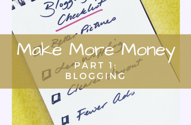 Here's my initial plan to make more money from blogging and websites. What will I change, and how will it turn out?