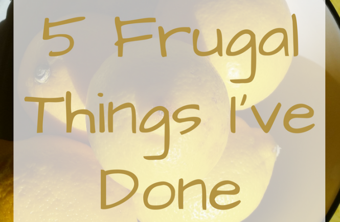 Click on the picture to read about the frugal things my family and I have been up to this week!