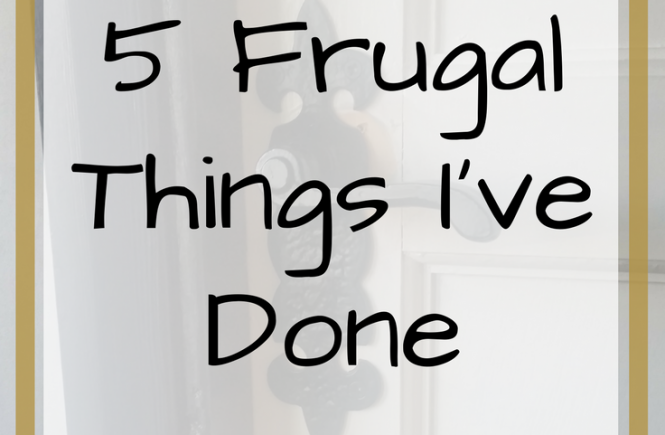 Click on the picture to read about the frugal things I've done this week to save my family some money!