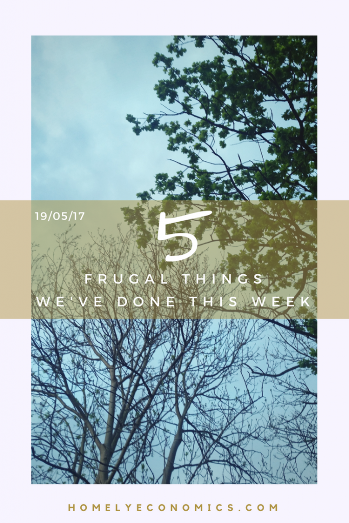 Click on the picture to read my pick of 5 frugal things my family did this week.