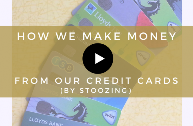 Watch this video to see how we make money from our credit cards by stoozing.