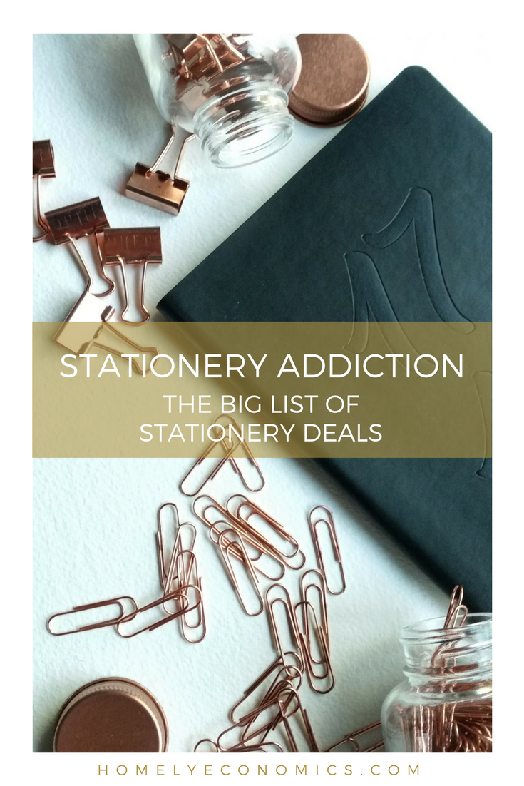 Stationery Addiction The Big List Of Stationery Deals