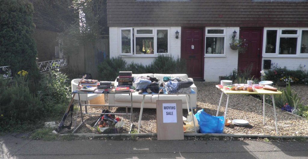 Your driveway could double up as a free boot sale pitch!