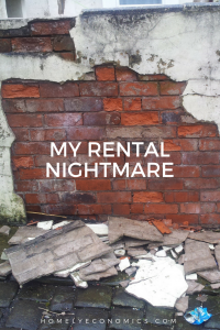 My rental nightmare - our first home together was a bit of a damp, mouldy disaster! Here's why, and how we got out of it.
