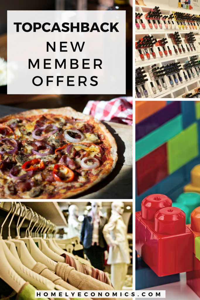The week's best TopCashback new member offers, from food, baby items, makeup and more!