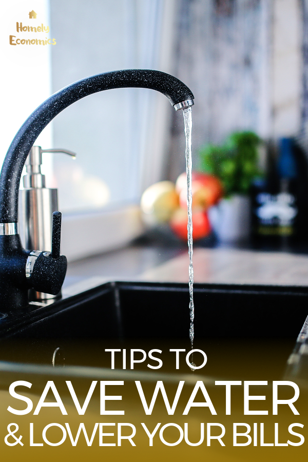 Tips to save water and lower your bills