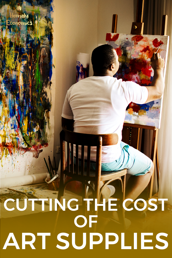 Cutting the cost of art supplies